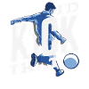 Kickball Player Legend