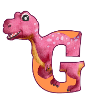 G - DINOSAUR, customizable