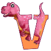 V - DINOSAUR, customizable