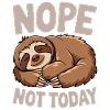 Schlafsloth Nein Nicht Heute
