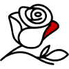 Minimalist Rose