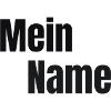 Mein Name