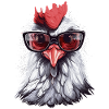 Chicken Glasses
