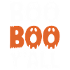 Boo Boo Y'all Geister-Print
