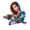 Motocross Women Girls