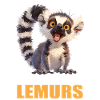 Lemuren Lemurs Lemur