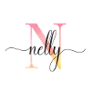 N | Monogramme | Nom | Nelly |Aquarelle