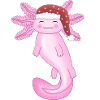 Cute Christmas Axolotl