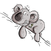 Drolliger Koala Bär