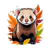 Cute ferret