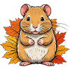 Halloween hamster / Autumn mouse