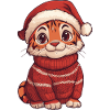 Tiger Christmas