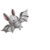 Chauve-souris flottante J’aime vraiment les chauves-souris