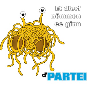 Hellegt fléient Spaghettimonster
