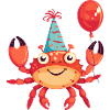 Crab Crab Birthday Comic