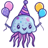 Jellyfish Birthday Comic