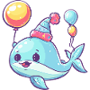 Whale Birthday Comic