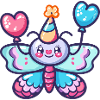 Papillon Anniversaire BD