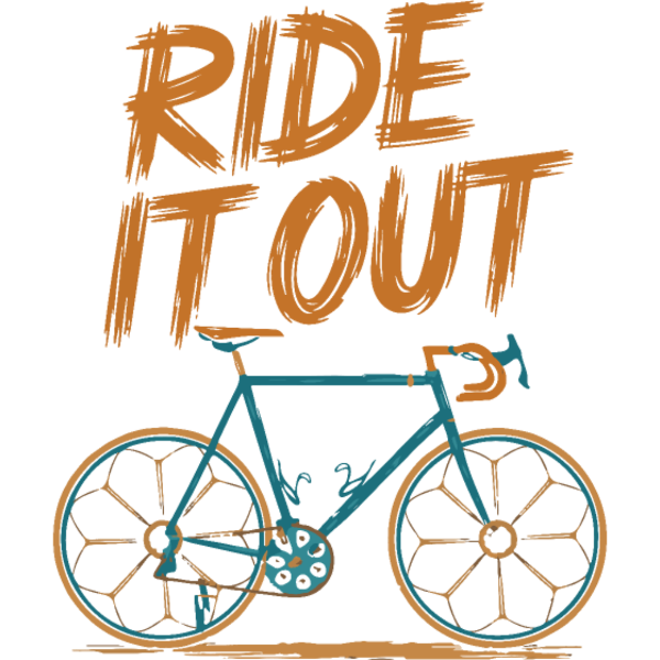 Koszulka "Ride It Out - Fuzja rowerowa i sportowa"