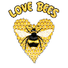 Liebesbienen Wabenherz Honigbiene