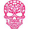 pink skull street