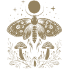 Moth Fairycore Goth Grunge