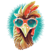 Chicken Sonnenbrille