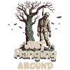 Funny Halloween Saying Undead Zombies