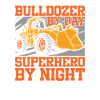 Bulldozer Planierraupe