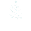 Weihnachtsstern Spirale Stil