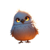 cute cartoon bird
