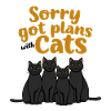 Cats with plans