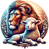 Christian Clothing Lion and Lamb