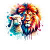 Lion and Lamb Christian Clothing