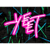 YEET Neon Graffiti