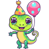 Lizard Birthday Comic