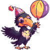Harpy Bird Birthday Comic