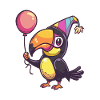 Toucan Bird Birthday Comic