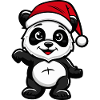 Panda Christmas