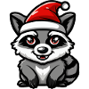 Raccoon Christmas