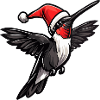 Hummingbird Bird Christmas