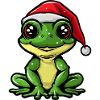 Frog Christmas