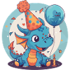 Dragon Birthday Baby