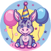 Âne Anniversaire Bébé