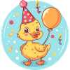 Canard Anniversaire Bébé