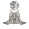 Ghost Halloween Spooky Howling Moon