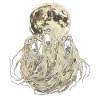 Ghost Halloween Spooky Howling Moon