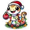 Christmas Gecko Glam