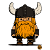 Little Gnome Warrior Viking