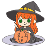 Little kawaii witch
